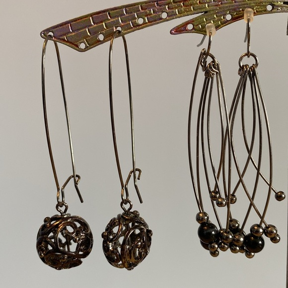 Collection of Black Earrings - Picture 3 of 4